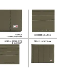 Tommy Hilfiger Men Leather Two Fold Wallet