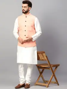 Latest Chikan Garments Mandarin Collar Nehru Jacket