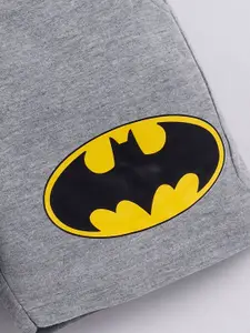 YK X Minute Mirth Boys Batman Printed Pure Cotton Shorts