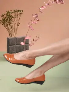 Denill Women Sluip On Pointed Toe Ballerinas with Bows Flats