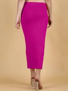 Klassik Stretchable Women Solid Cotton Mid Rise Saree Shapewear