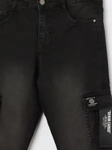 Fame Forever by Lifestyle Boys Light Fade Cargo Jogger Jeans