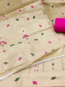 KALINI Floral Unstitched Dress Material