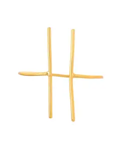 Silvermerc Designs Gold Plated Cuff Bracelet