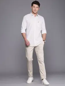 Allen Solly Sport Slim Fit Floral Printed Pure Cotton Casual Shirt