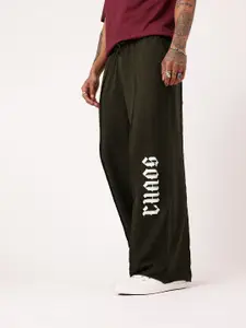 Kook N Keech Men Printed Flared Fit Track Pants