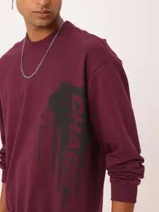 Kook N Keech Printed Relaxed Fit Sweatshirt