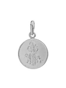 Exotic India Shri Budh Yantra Sterling Silver Pendant