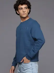 Louis Philippe Embroidered Sweatshirt