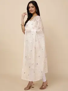 Meena Bazaar Embroidered Unstitched Dress Material