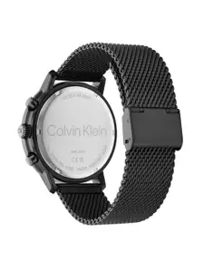 Calvin Klein Men Bracelet Style Straps Analogue Chronograph Watch 25200440