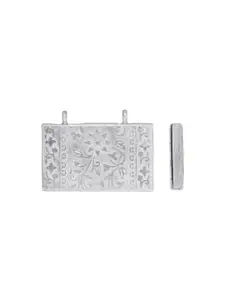 Exotic India Sterling Silver Durga Chalisa Book Pendant