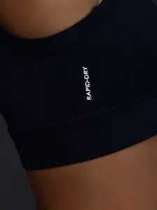 HRX by Hrithik Roshan Rapid-Dry Lightly Padded Running Workout Bra