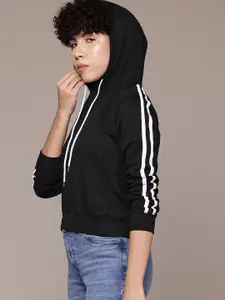 Roadster Striped Hooded Sweatshirt