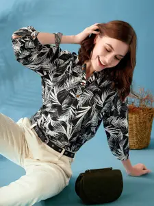 Anouk Floral Printed Short Kurti