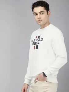 U.S. Polo Assn. Denim Co. Brand Logo Printed Sweatshirt