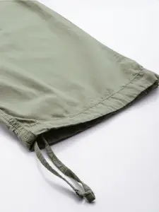 U.S. Polo Assn. Denim Co. Men Straight Fit Cargos Trousers