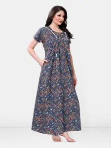 Be You Printed Maxi Nightdress