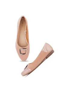 DressBerry Women Ballerinas Flats with Buckles