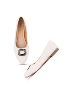 DressBerry Women Pointed Toe Ballerinas Flats