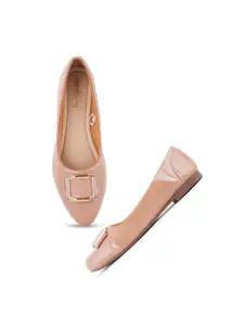 DressBerry Women Synthetic Leather Ballerinas Flats