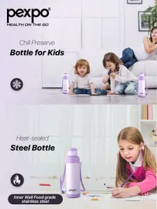 Pexpo Violet Single Stainless Steel Water Bottle