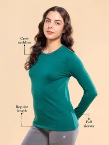 Enamor Essentials Cotton Crew T-Shirt- E057