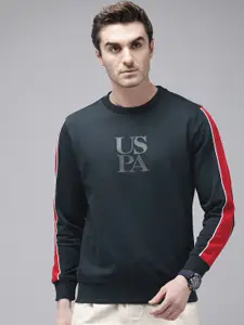 U.S. Polo Assn. Brand Logo Printed Sweatshirt