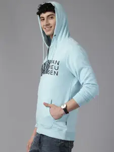 Van Heusen Sport Printed Hooded Sweatshirt