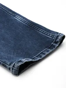 Louis Philippe Jeans Men Slim Fit Low-Rise Heavy Fade Stretchable Jeans