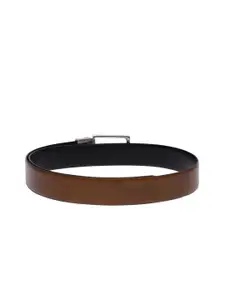 Van Heusen Men Textured Leather Formal Belt