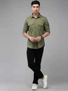 SPYKAR Pure Cotton Slim Fit Casual Shirt