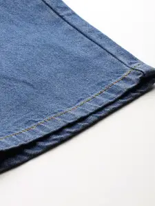 The Roadster Lifestyle Co. Men Straight Fit Light Fade Stretchable Jeans