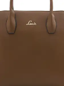 Lavie Structured Satchel with Tasselled