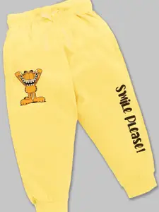 YK X Minute Mirth Boys Printed Pure Cotton Joggers