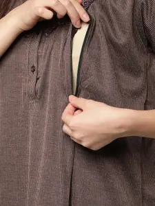 Be You Striped Maxi Nightdress Pack Of 2