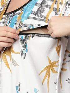 Be You Printed Maxi Nightdress Pack Of 2