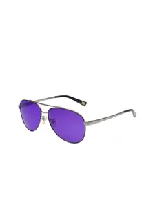 MINI Cooper Men Aviator Sunglasses with Polarised Lens - M32026-013P