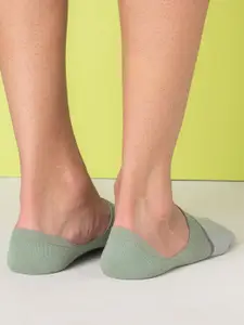 DAMENSCH Men Colorblocked Aloe-Soft Shoe-Liner Socks