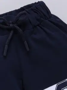 Happy Faces Boys Pure Cotton Printed T-shirt with Shorts