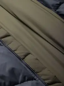 Sztori Men Plus Size Colourblocked Windcheater & Water Resistant Puffer Jacket