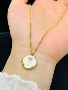 MYKI Gold-Plated Quirky Pendants with Chains