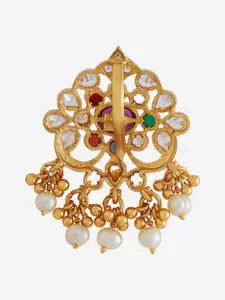 Kushal's Fashion Jewellery Embellished Bridal 92.5 Silver Contemporary Pendants