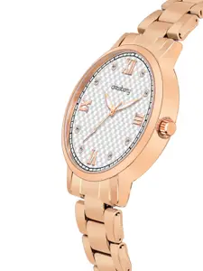 DressBerry Women Embellished Dial & Bracelet Style Straps Analogue Watch DBSet24 Set-21