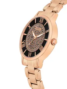 DressBerry Women Embellished Dial & Bracelet Style Straps Analogue Watch DBSet24 Set-27