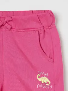 Juniors by Lifestyle Girls Pack Of 2 Printed Mid Rise Cotton Shorts