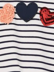 Juniors by Lifestyle Girls Pack Of 3 Graphic Printed Round Neck Pure Cotton T-shirts