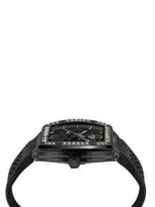 PHILIPP PLEIN Men Skeleton Dial & Straps Analogue Automatic Motion Powered Watch PWBAA1923