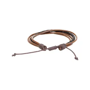 WROGN Men Embellished Dial & Leather Straps Analogue Watch WRNWJ24 Set-05