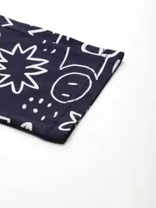 Leading Lady Women Printed Mid Rise Cotton Lounge Pants